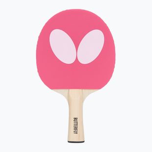 Asztalitenisz ütő Butterfly Logo pink