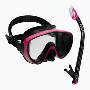 TUSA Serene maszk + snorkel búvárszett rózsaszín UC-1625