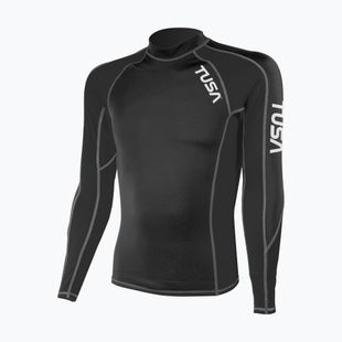 Férfi úszó hosszú ujjú felső TUSA Black rashguard