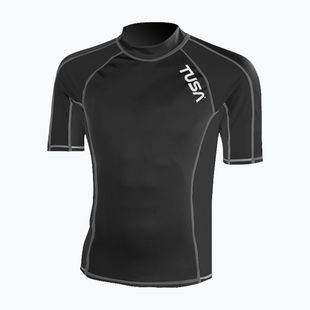 Férfi úszó póló TUSA Black rashguard