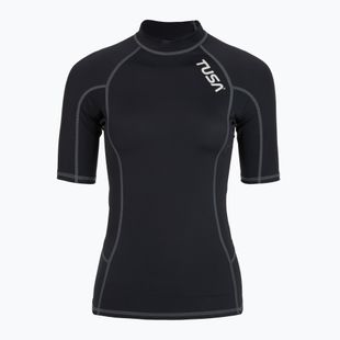 Női úszó póló TUSA Black rashguard
