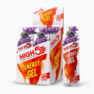 HIGH5 Energy 40 g feketeribizli ízű energiazselé