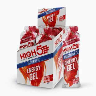 HIGH5 Energy Electrolyte energiaszelet 60 g málna