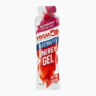 Energiazselé HIGH5 Energy Electrolyte 5 x 60 g raspberry