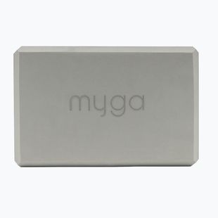 Jógatégla Myga Foam Block do jogi grey