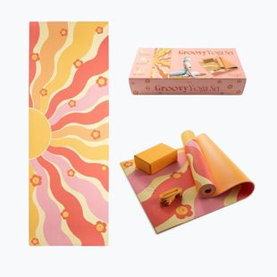 Jóga szett Myga Groovy Yoga Set yellow