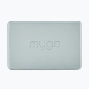 Jógatégla Myga Foam Block 2 pcs. blue