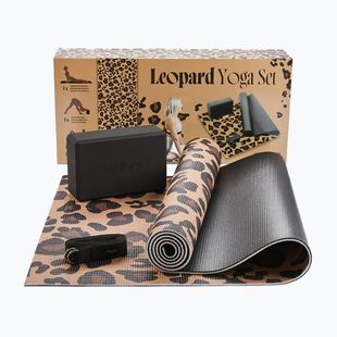 Jóga szett Myga Leopard Yoga Set brown