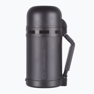 Lifeventure TiV Widemouth vákuumos flakon 1000 ml sötétszürke