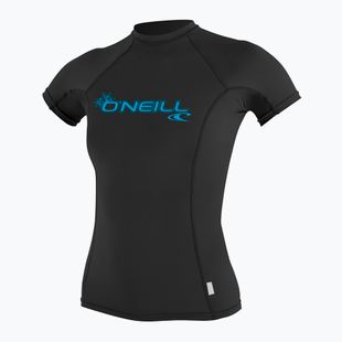 Női úszópóló O'Neill Basic Skins Rash Guard fekete 3548