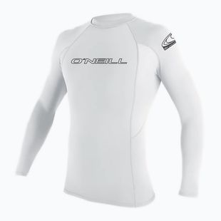 Férfi szörfös póló O'Neill Basic Skins LS Rash Guard fehér 3342