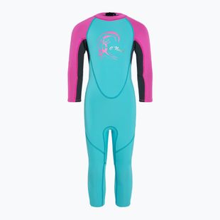 Gyermek 2 mm-es O'Neill Toddler Reactor-2 Back Zip Full Zöld 4868G