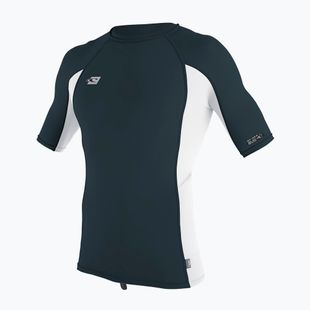 Férfi úszópóló  O'Neill Premium Skins Rash Guard slate/white/slate