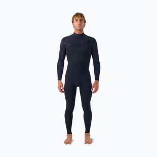 Férfi úszóruha O'Neill Hyperfreak 5/4+ mm Chest Zip Full black/black