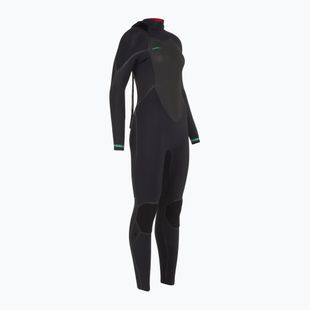 Női O'Neill Psycho Tech 5/4+ Back Zip Full fekete neoprén habszivacs