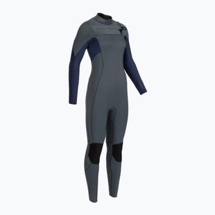Női O'Neill Hyperfreak 5/4+ mellkasi cipzáras teljes testű neoprén ruha shade/navy