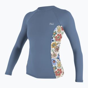 Női úszás hosszú ujjú O'Neill Side Print Rash Guard infinity/talitha