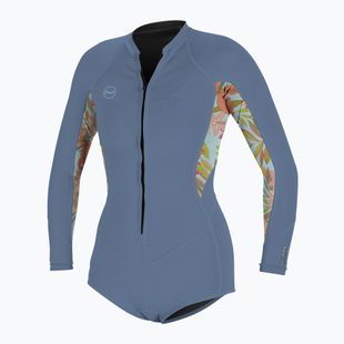 női búvárruha O'Neill Bahia 2/1 Front Zip L/S Spring infinity/dalia/infinity