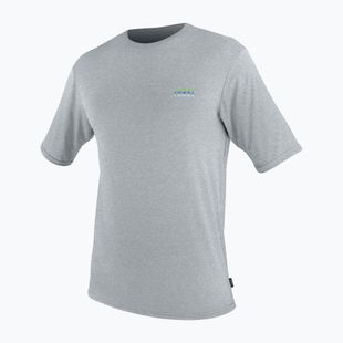 Férfi úszópóló  O'Neill Trvlr Hybrid Graphic Sun Shirt smoke