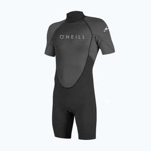 Férfi úszóruha O'Neill Reactor-2 2mm Back Zip SS Spring HJ5 black/graphite