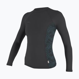 Hosszú ujjú úszófelső O'Neill Hyperfreak Skins Rash Guard tempered steel/shaded island sky