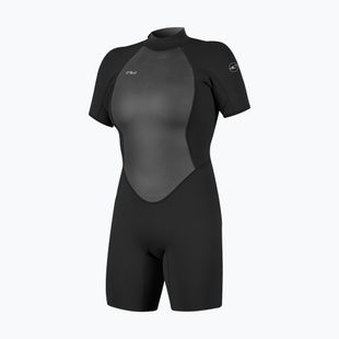 Női úszóruha O'Neill Reactor-2 2mm Back Zip SS Spring IS7 black/black