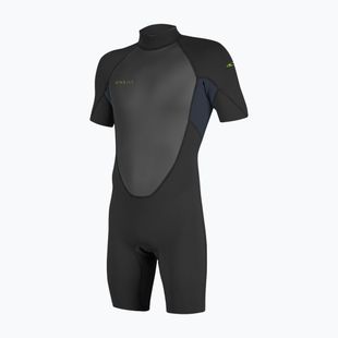 Gyerek úszóruha O'Neill Youth Reactor-2 2mm Back Zip SS Spring black/slate