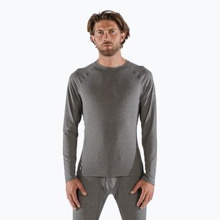Férfi hosszú ujjú thermo felső Surfanic Bodyfit Crewneck charcoal