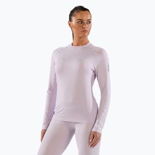 Női thermo hosszú ujjú felső Surfanic Cozy Crewneck icey lilac