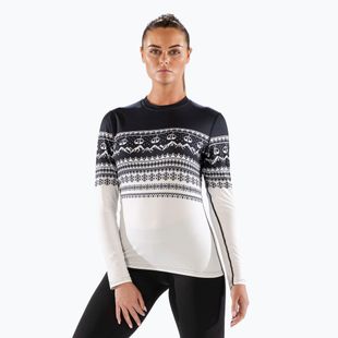 Női termoaktív pulóver Surfanic Cozy CarbonDri Limited Edition Crew Neck fekete