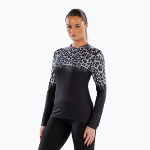 Női termoaktív pulóver Surfanic Cozy CarbonDri Limited Edition Crew Neck fekete