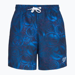 Speedo Print Leisure 17" kék/piros gyermek úszónadrág