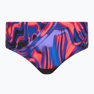 Speedo férfi Allover Digital 14cm Brief fekete/piros úszó boxeralsó