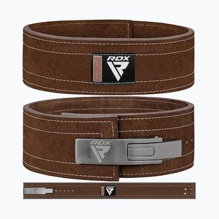 RDX Pro Liver Buckle Lth barna súlyemelő öv