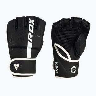 RDX F6 grappling kesztyű fekete-fehér GGR-F6MW