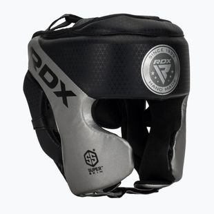 Box fejvédő RDX L1 Mark Pro Cheek Boxing Training Head Guard silver