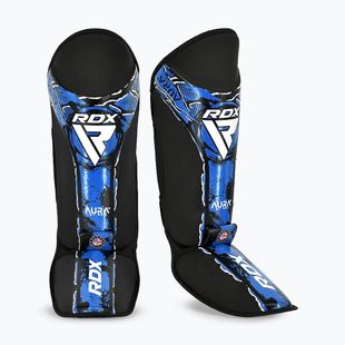 Sípcsont és lábvédők RDX Instep New Aura F17 Shin black/blue
