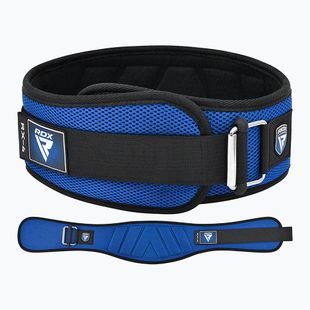 Súlyemelő öv RDX Rx4 Weightlifting Belt blue