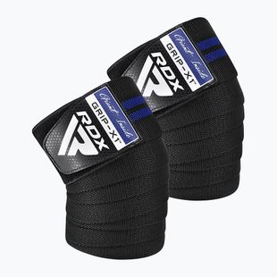 Térdvédő RDX KR11 Gym Knee Wrap black/blue
