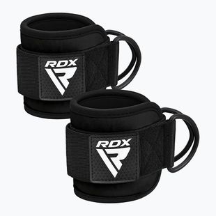 Boka horogszíjak RDX Gym Ankle Pro A4 fekete WAN-A4B-P