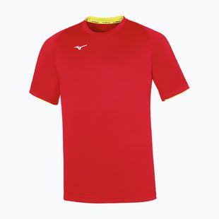 Gyerek edző póló Mizuno Core SS red/yellow fluo