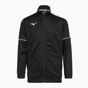 Gyerek edzőpulóver Mizuno Knitted Track black