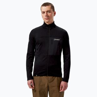 Férfi polár pulóver Berghaus Ridge-Hiker black