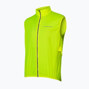 Férfi kerékpáros mellény Endura Pakagilet hi-viz yellow