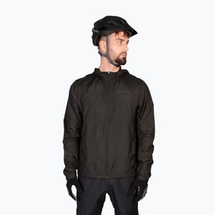 Férfi kerékpáros dzseki Endura Hummvee Windshell black