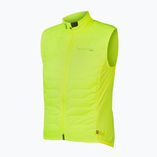 Férfi kerékpáros mellény Endura Pro PrimaLoft hi-viz yellow