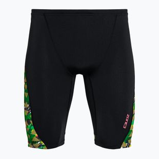 Férfi úszónadrág ZONE3 High Jazz 3.0 Jammer khaki