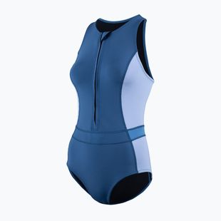 Női neoprén ruha ZONE3 Yulex Sleeveless multi blue/white