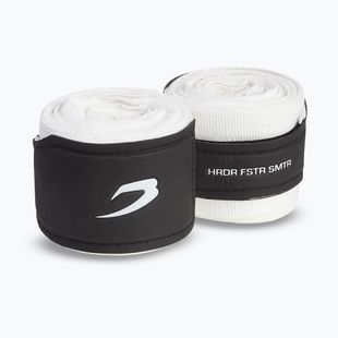 Boxkesztyű kötések BOXRAW Hand Wraps 450 cm white