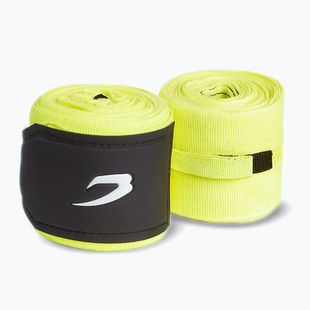 Boxkesztyű kötések BOXRAW Hand Wraps 450 cm yellow